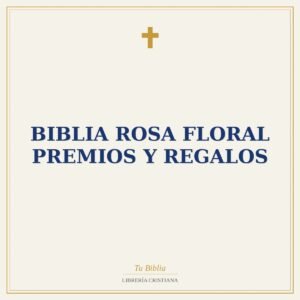 Biblia rosa Floral premios y regalos