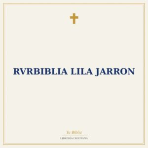 RVRBiblia lila jarron