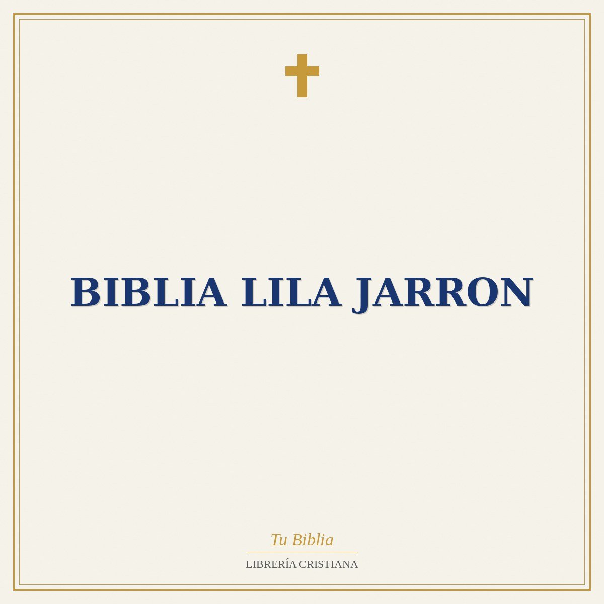 Biblia lila Jarron 1 Biblia lila Jarron