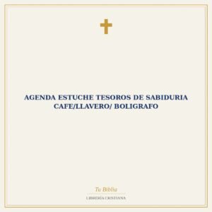 Agenda Estuche Tesoros De Sabiduria Cafe/Llavero/ Boligrafo