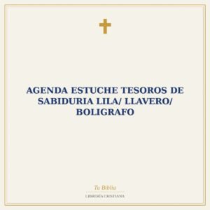 Agenda Estuche Tesoros De Sabiduria Lila/ Llavero/ Boligrafo