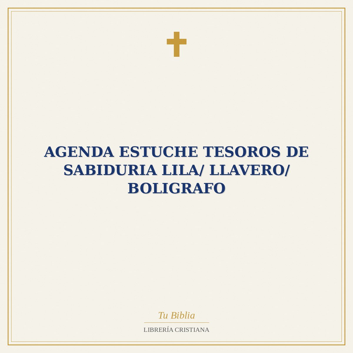 Agenda Estuche Tesoros De Sabiduria Lila/ Llavero/ Boligrafo 1 Agenda Estuche Tesoros De Sabiduria Lila/ Llavero/ Boligrafo