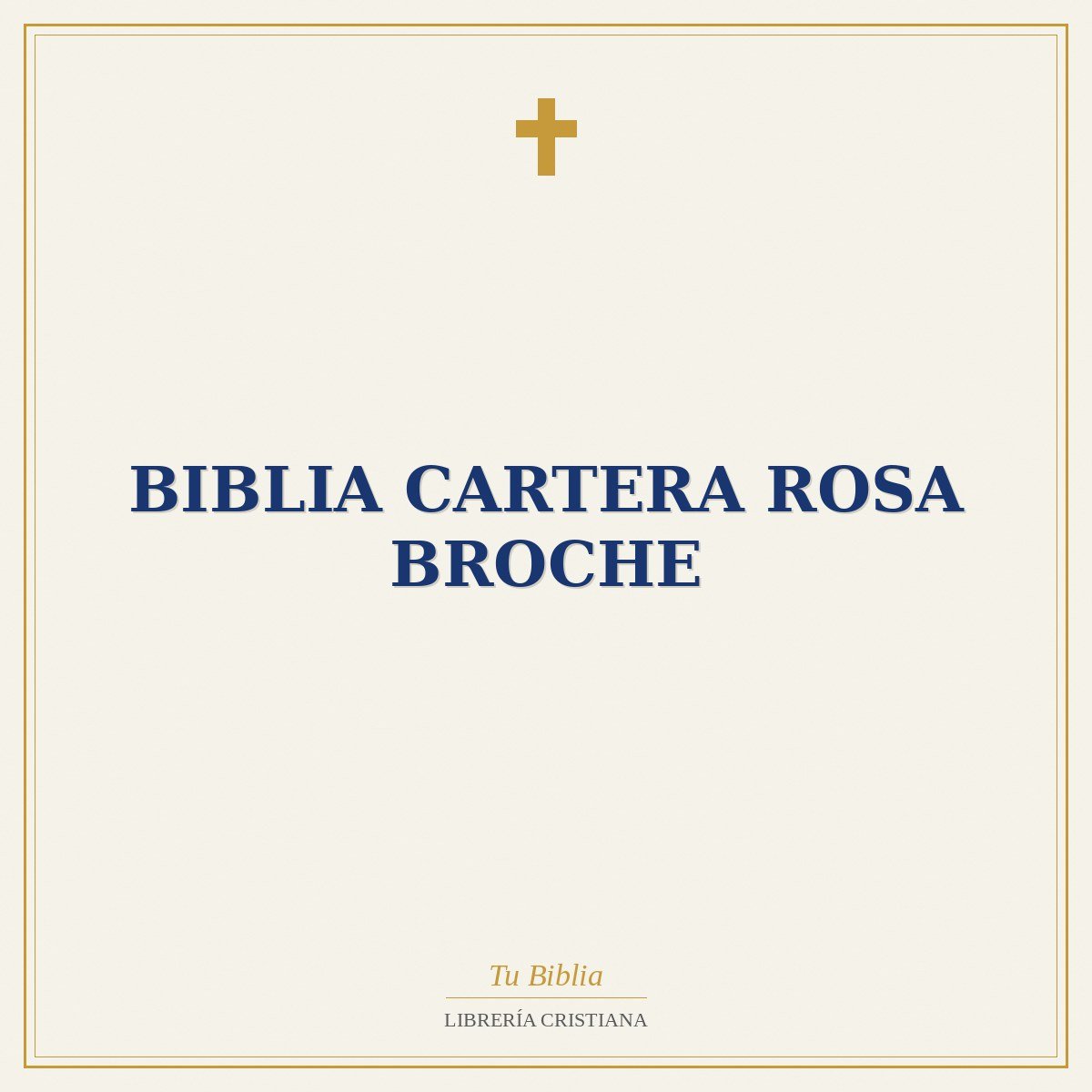 Biblia cartera Rosa Broche 1 Biblia cartera Rosa Broche