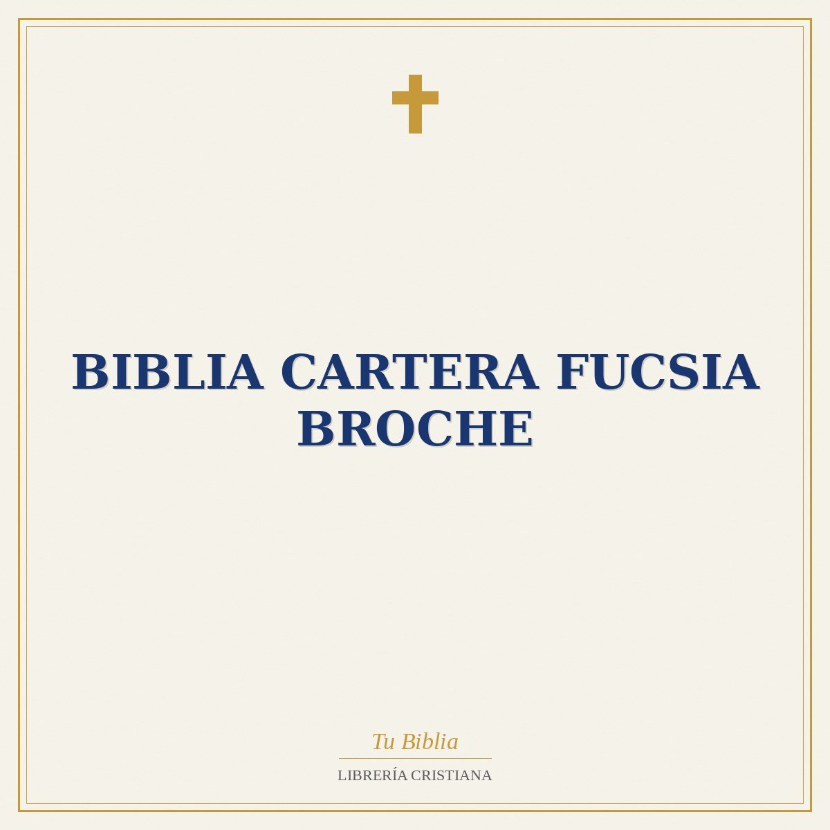 Biblia cartera fucsia Broche 1 Biblia cartera fucsia Broche