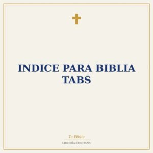 Indice Para Biblia Tabs