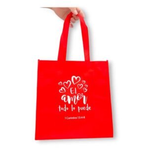 Bolsa Tote Bag Roja el Amor