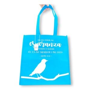 Bolsa Tote Bag Azul Esperanza