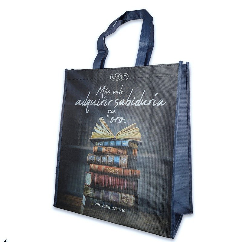 Bolsa Tote Bag Grande a Todo Color Sabiduría 1 Bolsa Tote Bag Grande a Todo Color Sabiduría