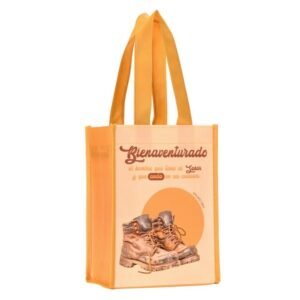 Bolsa Tote Bag Pequeña a Todo Color. Bienaventurado el Hombre