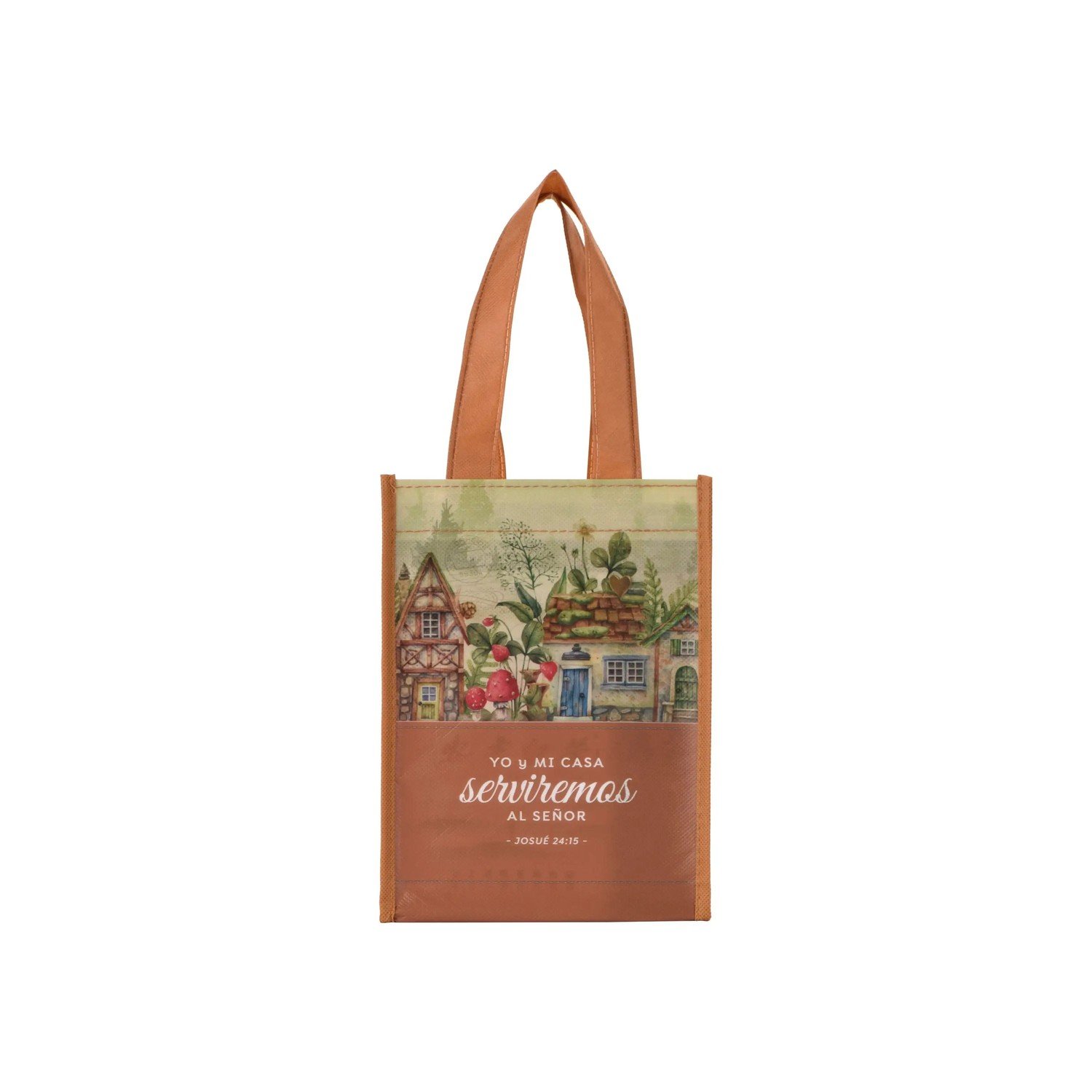Bolsa Tote Bag Pequeña a Todo Color. Yo y mi Casa 1 Bolsa Tote Bag Pequeña a Todo Color. Yo y mi Casa