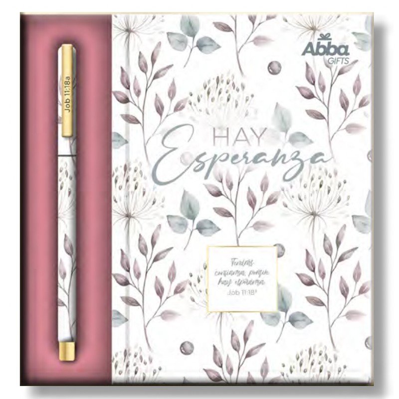 Pack Libreta y Bolígrafo: Hay Esperanza 1 Pack Libreta y Bolígrafo: Hay Esperanza