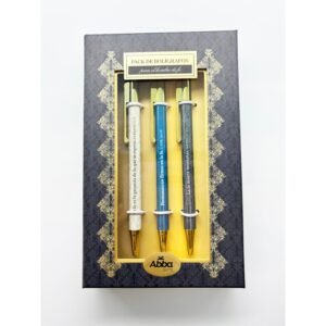 Pack 3 Bolígrafos de Lujo Hombre de Fe
