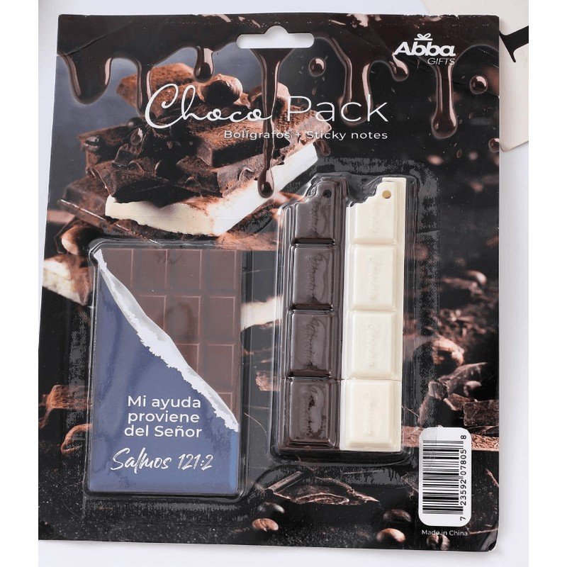 Pack Creativo 2 Bolis + Sticky Notes Chocolate 1 Pack Creativo 2 Bolis + Sticky Notes Chocolate