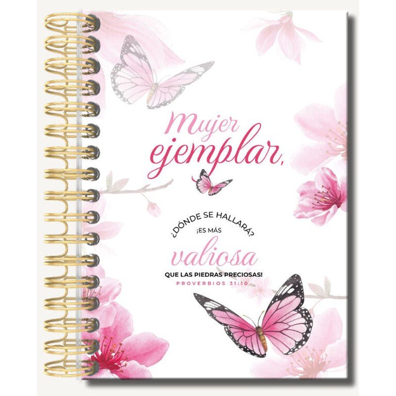 Libreta de Anillas con Elásico Mujer Ejemplar 1 Libreta de Anillas con Elásico Mujer Ejemplar