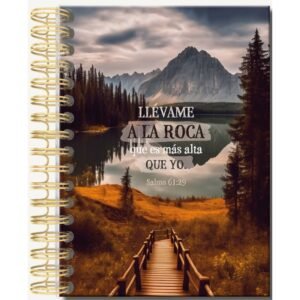 Libreta de Anillas con Elásico Llévame a la Roca