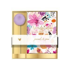 Pack Diario y Boligrafo Pom Pom: Bendecida
