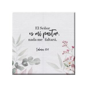 Cuadro Canva: (11.80x11.80) El Señor es mi Pastor