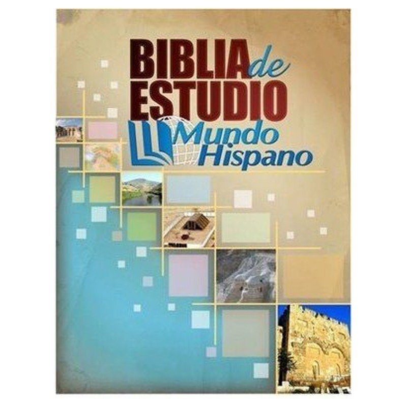 Biblia RVR 2015 de Estudio Mundo Hispano Vino Piel 1 Biblia RVR 2015 de Estudio Mundo Hispano Vino Piel