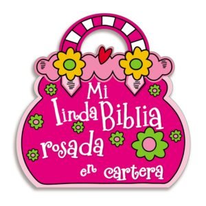 Mi linda biblia rosada en cartera