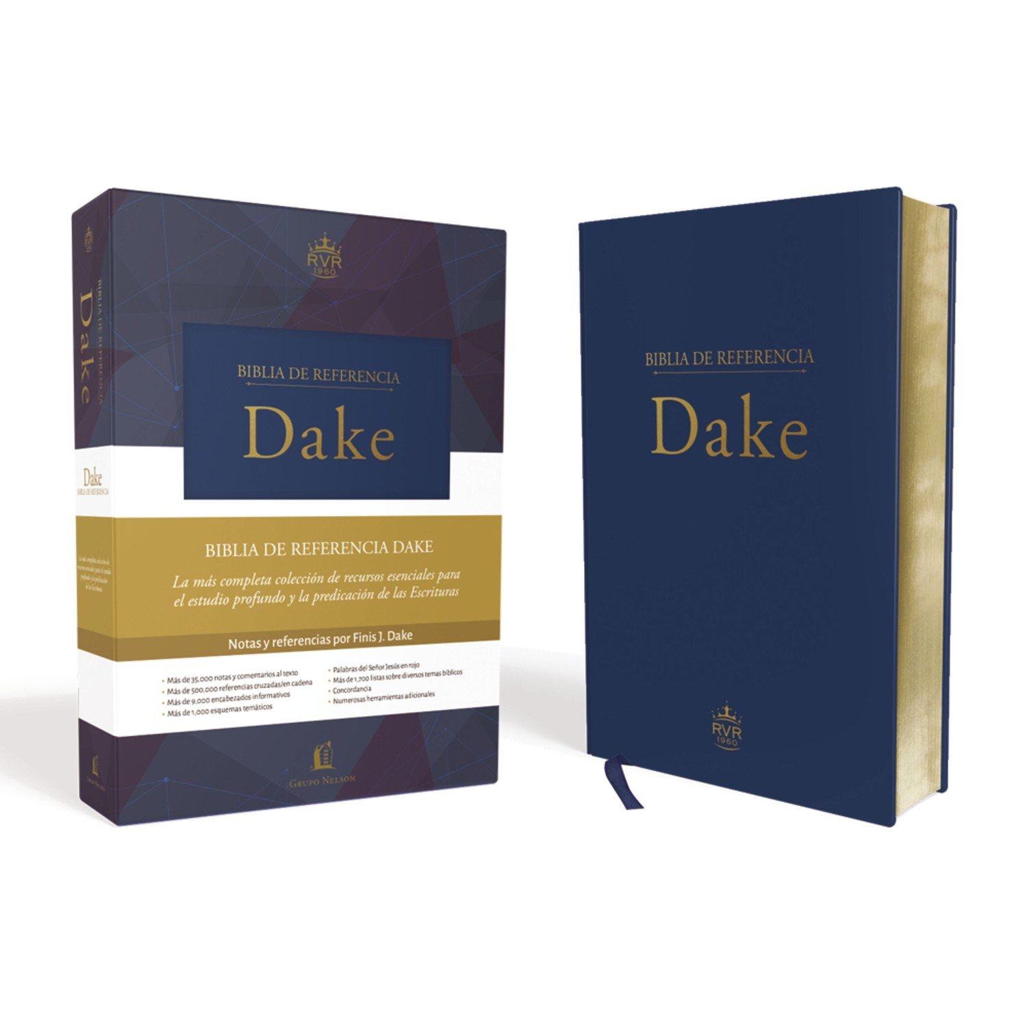 Biblia de Referencia Dake/RVR60/Azul/Elegante 1 Biblia de Referencia Dake/RVR60/Azul/Elegante