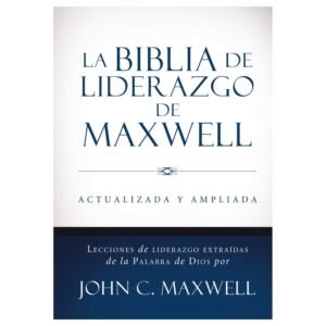 RV60 Biblia de Liderazgo TD de Maxwell tamaño manual