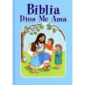 Biblia Niños Dios me ama azul