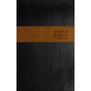 NTV Biblia de promesas 2 tonos Negro-Café