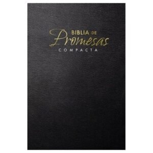 RVR60 Biblia de promesas compacta negra pequeña