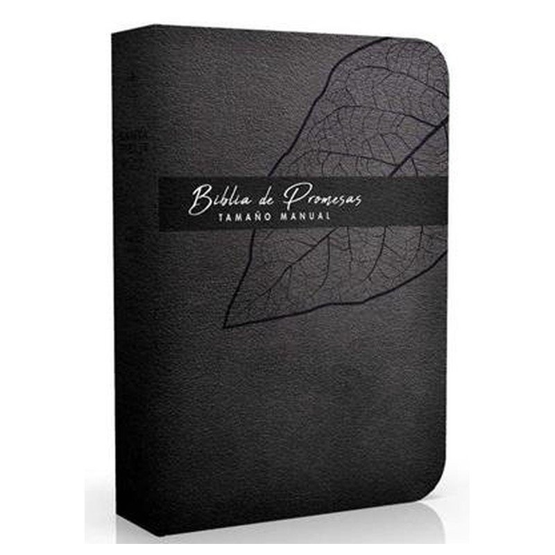Biblia De Promesa RVR60/Tamaño Manual/Piel Especial/Negro 1 Biblia De Promesa RVR60/Tamaño Manual/Piel Especial/Negro