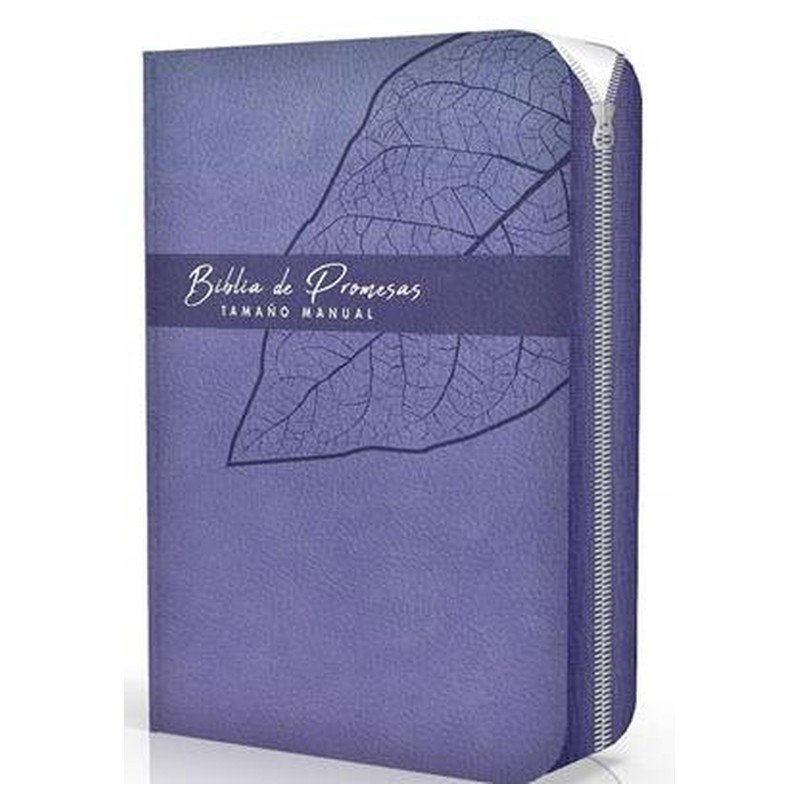 Biblia De Promesa Manual Piel Lavanda Letra Grande RVR60 Cierre 1 Biblia De Promesa Manual Piel Lavanda Letra Grande RVR60 Cierre