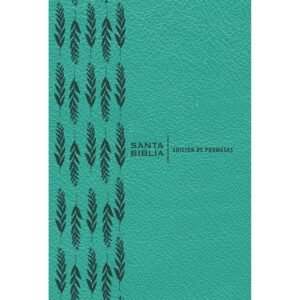 RV1960 Biblia de Promesas Letra Grande PU - Turquesa