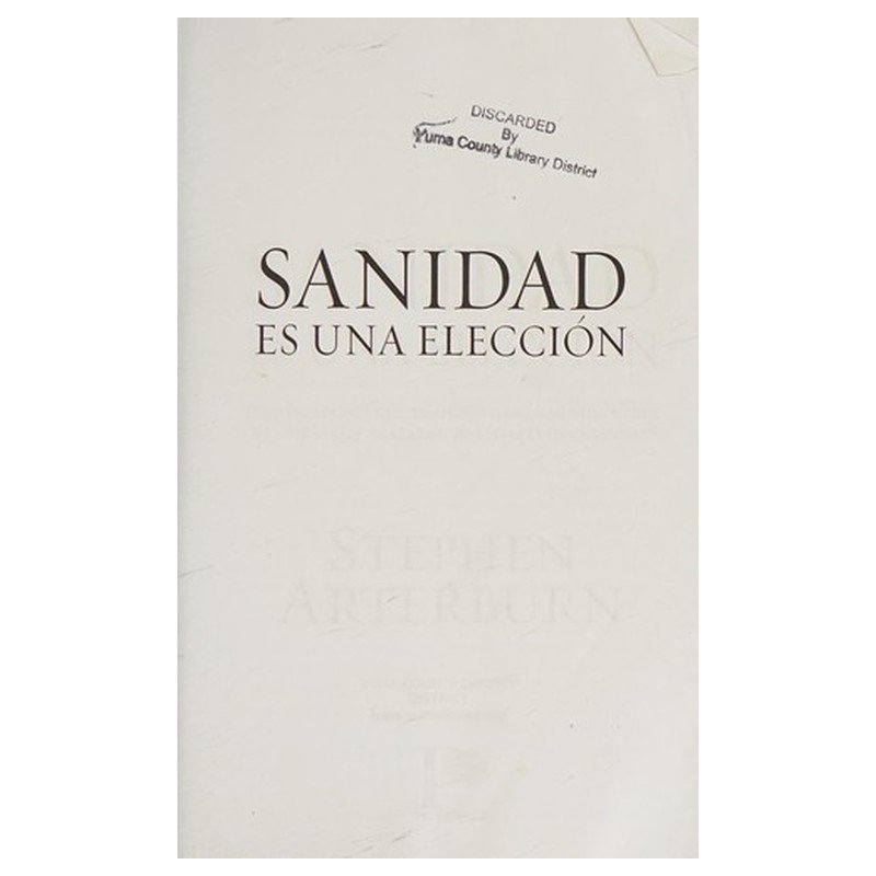 Sanidad Es Una Eleccion 1 Sanidad Es Una Eleccion