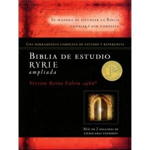 RV60 Biblia de estudio Ryrie ampliada  Tapa dura