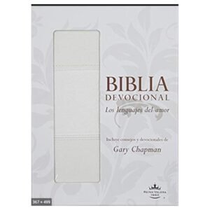 RV60 Biblia Devocional Los Lenguajes Del Amor blanco