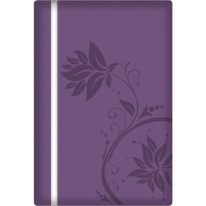 RV60 Biblia de la Mujer conforme al Corazón de Dios, Duotono morado