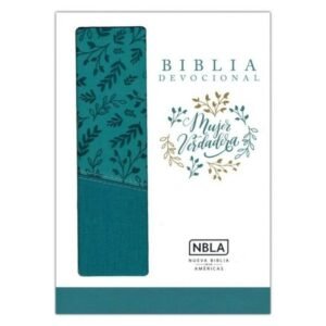 NBLA Biblia devocional Mujer Verdadera Aqua