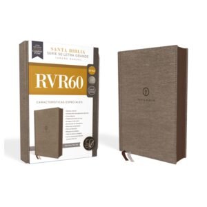Biblia RVR60/Letra Grande/Serie 50 (10)/Gris Tamaño Manual