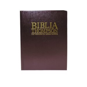 Biblia Thompson/RVR/Tapa Dura/Indice/Rojo Oscuro
