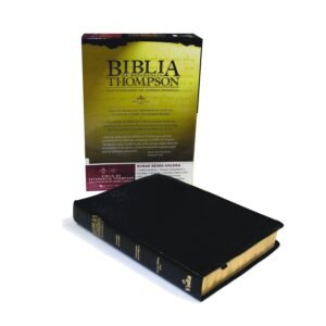 Biblia Thompson/RVR/Referencias/Piel Especial/Negro/Indice