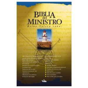 Biblia Del Ministro/RVR/Imitacion Piel/Indice/Negra