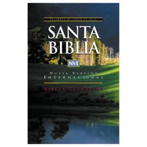 Biblia/NVI/Ultrafina/Imitacion Piel/Indice/Negro