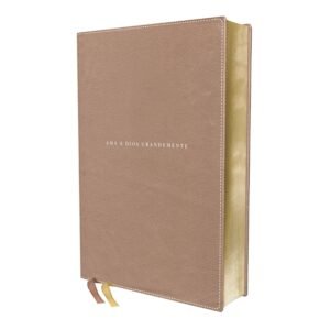 Biblia NBLA Ama A Dios Grandemente Oro Rosa