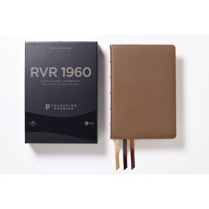 Biblia/RVR60/Coleccion Premier/Letra Gigante/Cafe