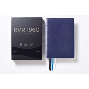 Biblia RVR60 Colección Premier Azul Marino