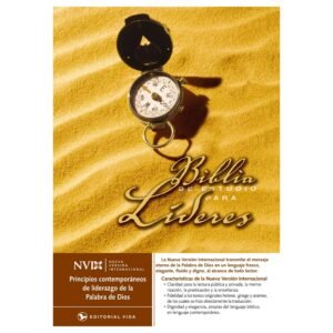 NVI Biblia de Estudio para lideres - piel especial