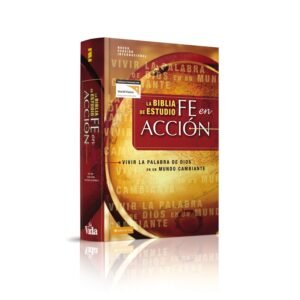 Biblia Estudio/Fe En Acción/NVI/Tapa Dura