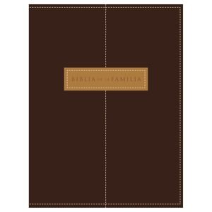 Biblia De La Familia/NVI/Piel/Cafe