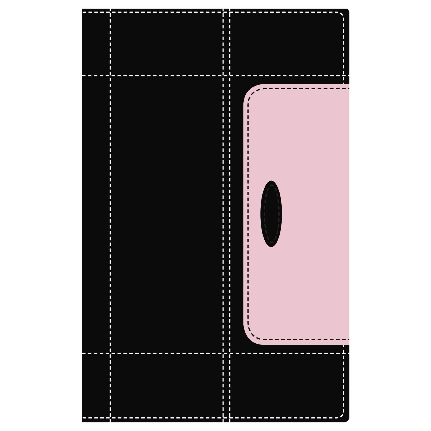 Biblia De Estudio/NVI/Vida Plena/Personal/Negro/Rosa 1 Biblia De Estudio/NVI/Vida Plena/Personal/Negro/Rosa