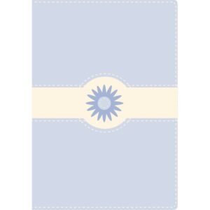 Biblia De Estudio/NVI/Personal/Piel/Azul-Crema