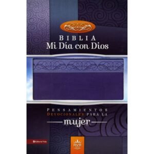 RV60 Biblia mi día con Dios. Piel italiana. Dos tonos